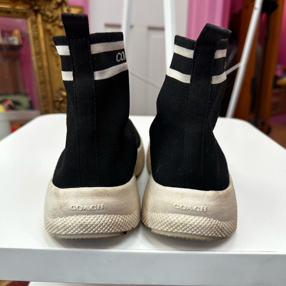 Coach Sock Sneaker C203 size 9 - Picture 4 of 8